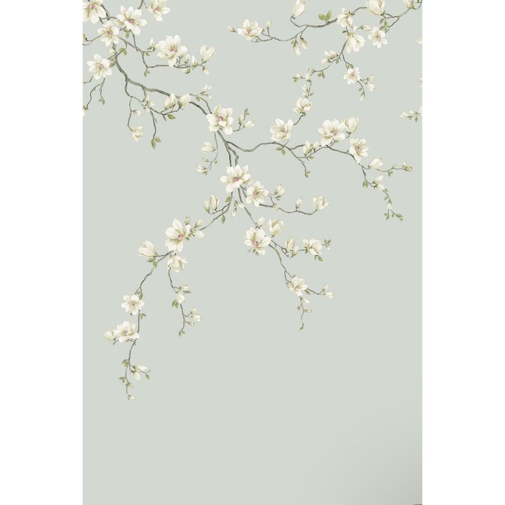 Anthropologie Ash Miyabi Bloom Unpasted 3-Panel Wall Mural